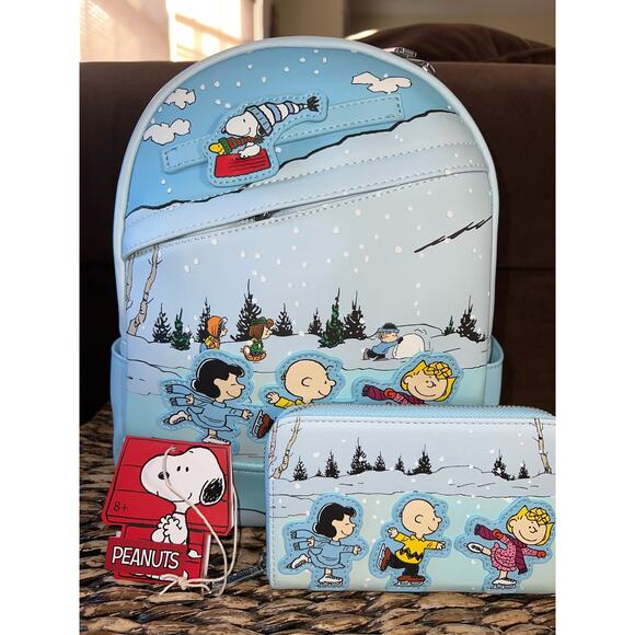Loungefly | Bags | Loungefly Peanuts Charlie Brown Friends Snoopy ...